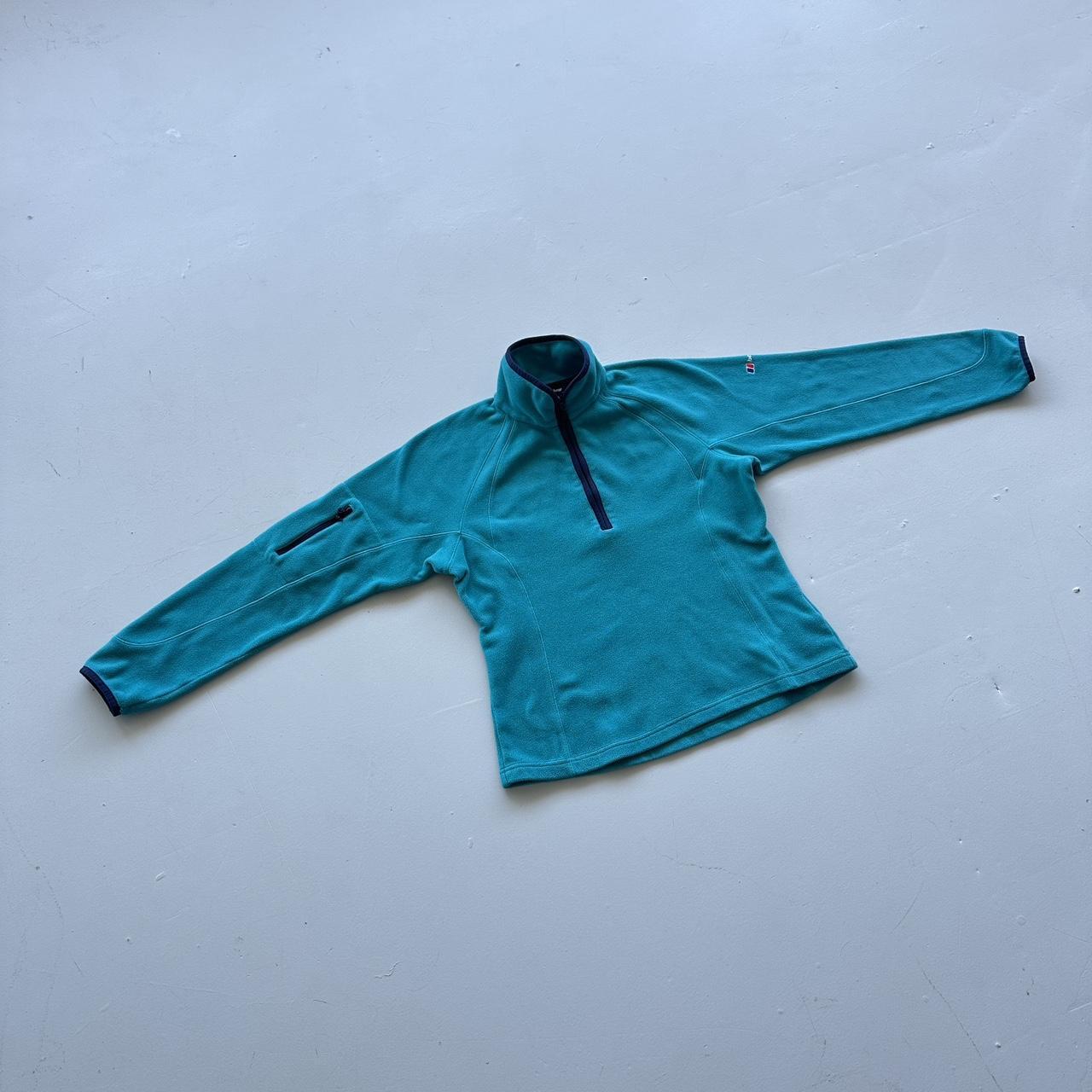 Berghaus Blue Outdoors Gorpcore Hiking Fleece - Size 10