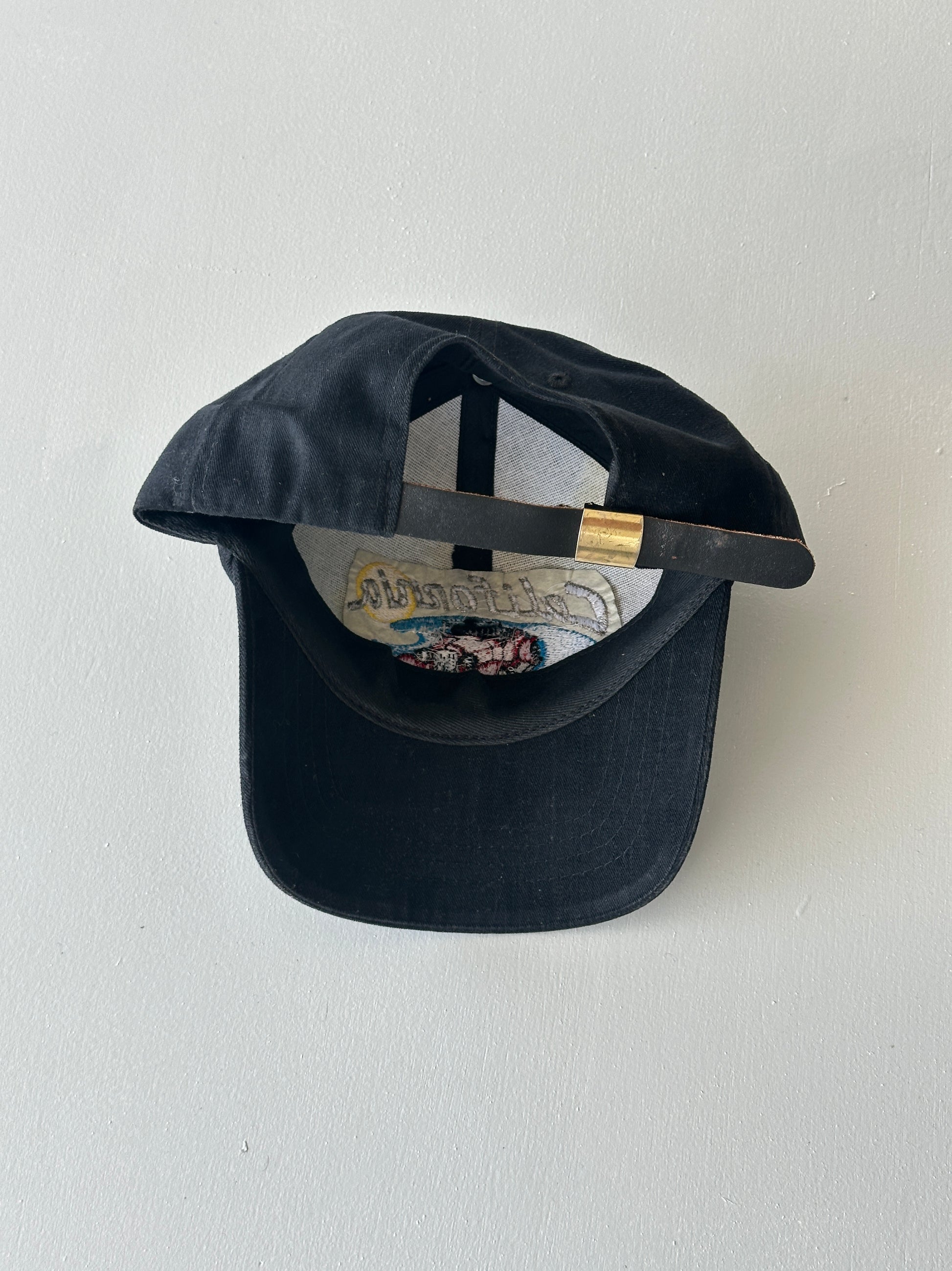 Black California Roadsters 90's Vintage SnapBack Trucker Cap