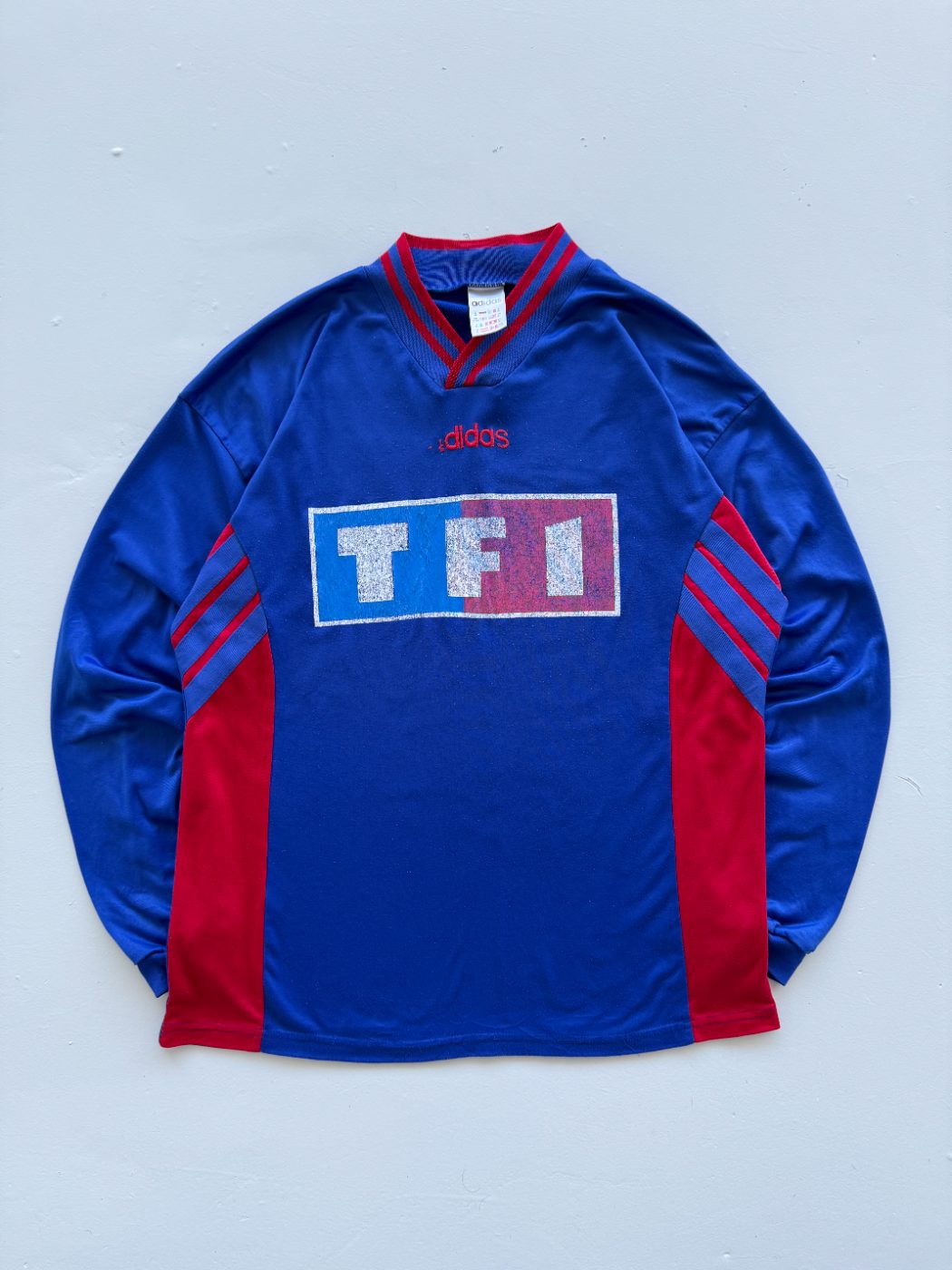 Adidas TF1 90's Vintage Long Sleeve Football Shirt #14 - XL