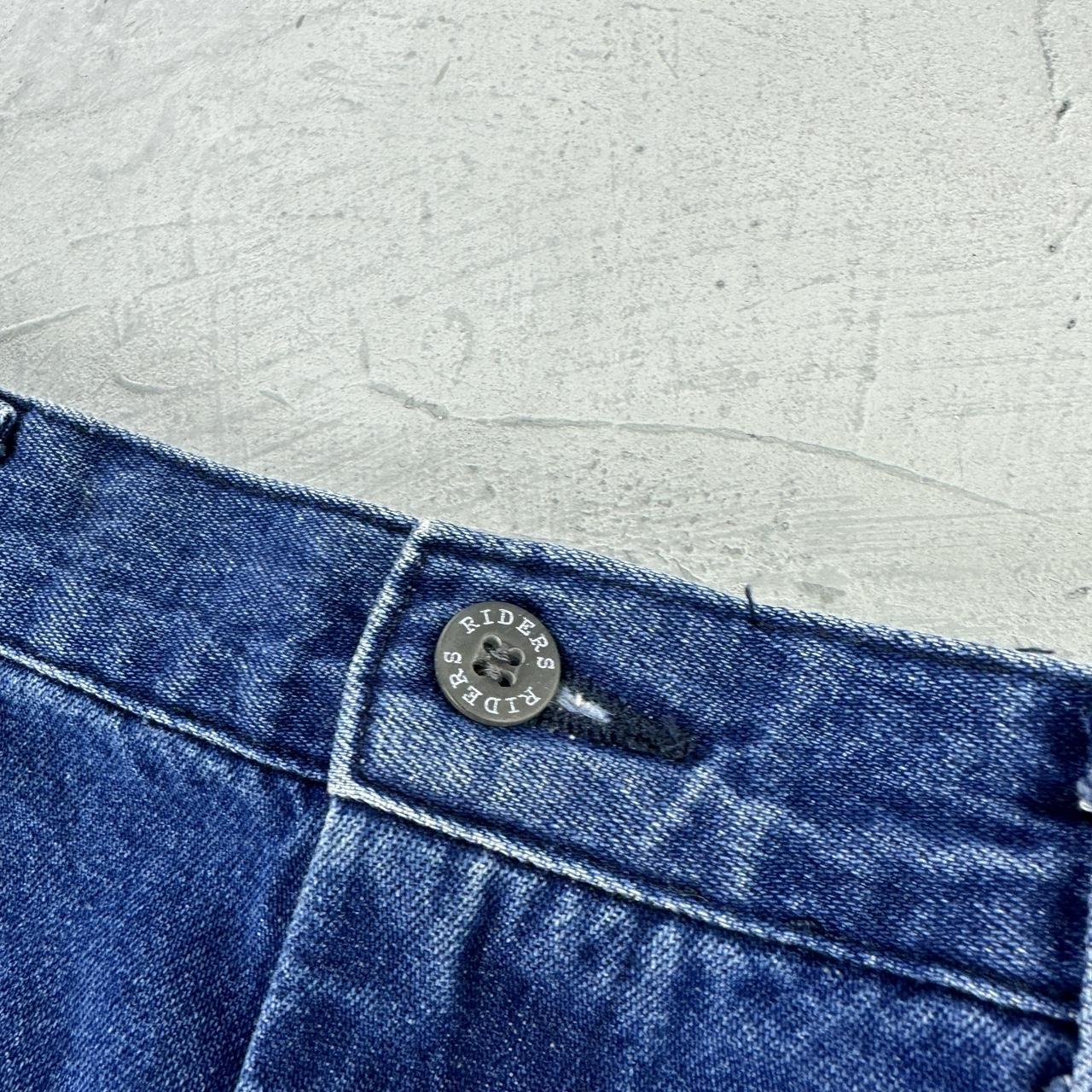Riders Navy Denim Vintage Maxi Skirt - 14 W32 L33