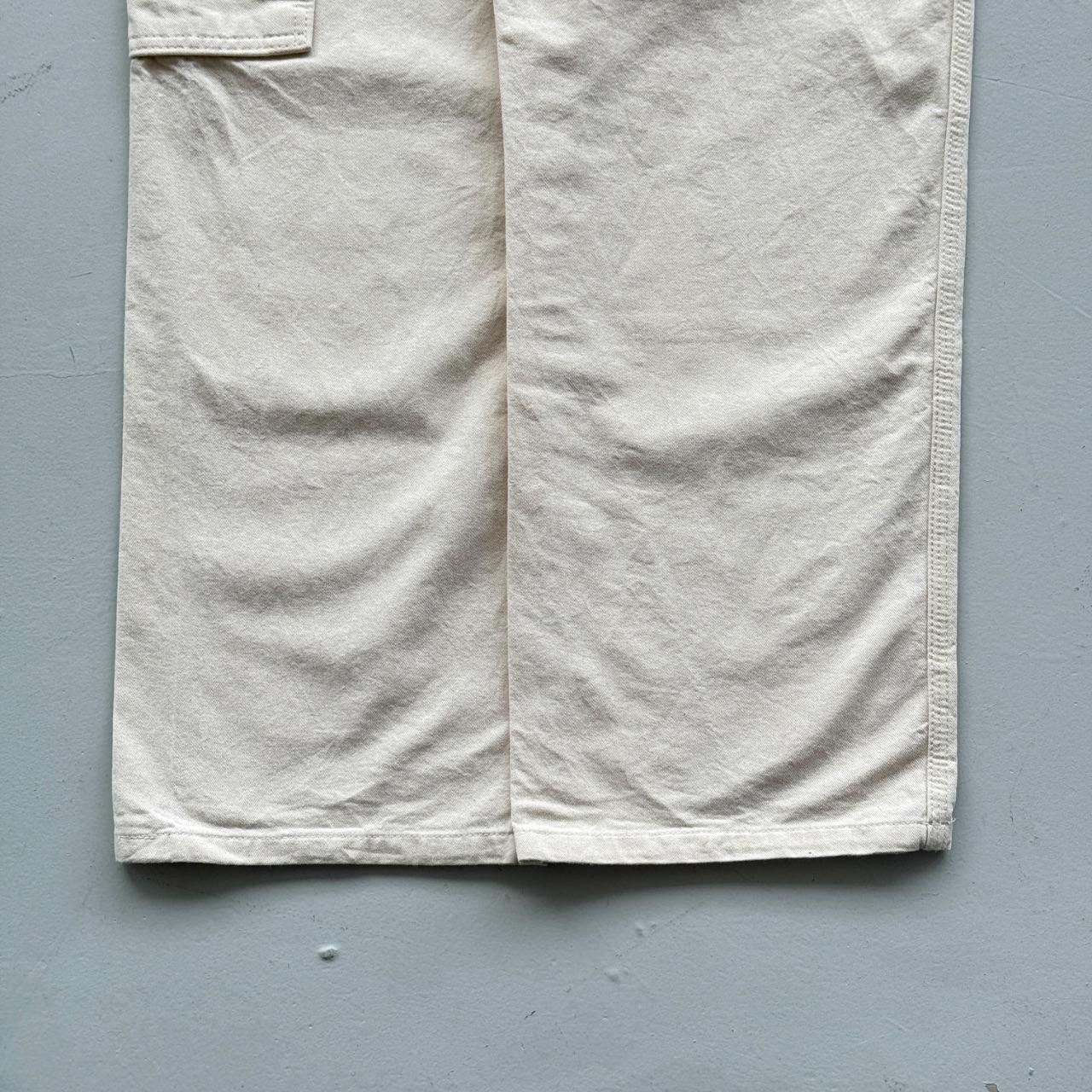 Cream Ecru Dickies 00’s Vintage Carpenter Trousers - W34 x L29