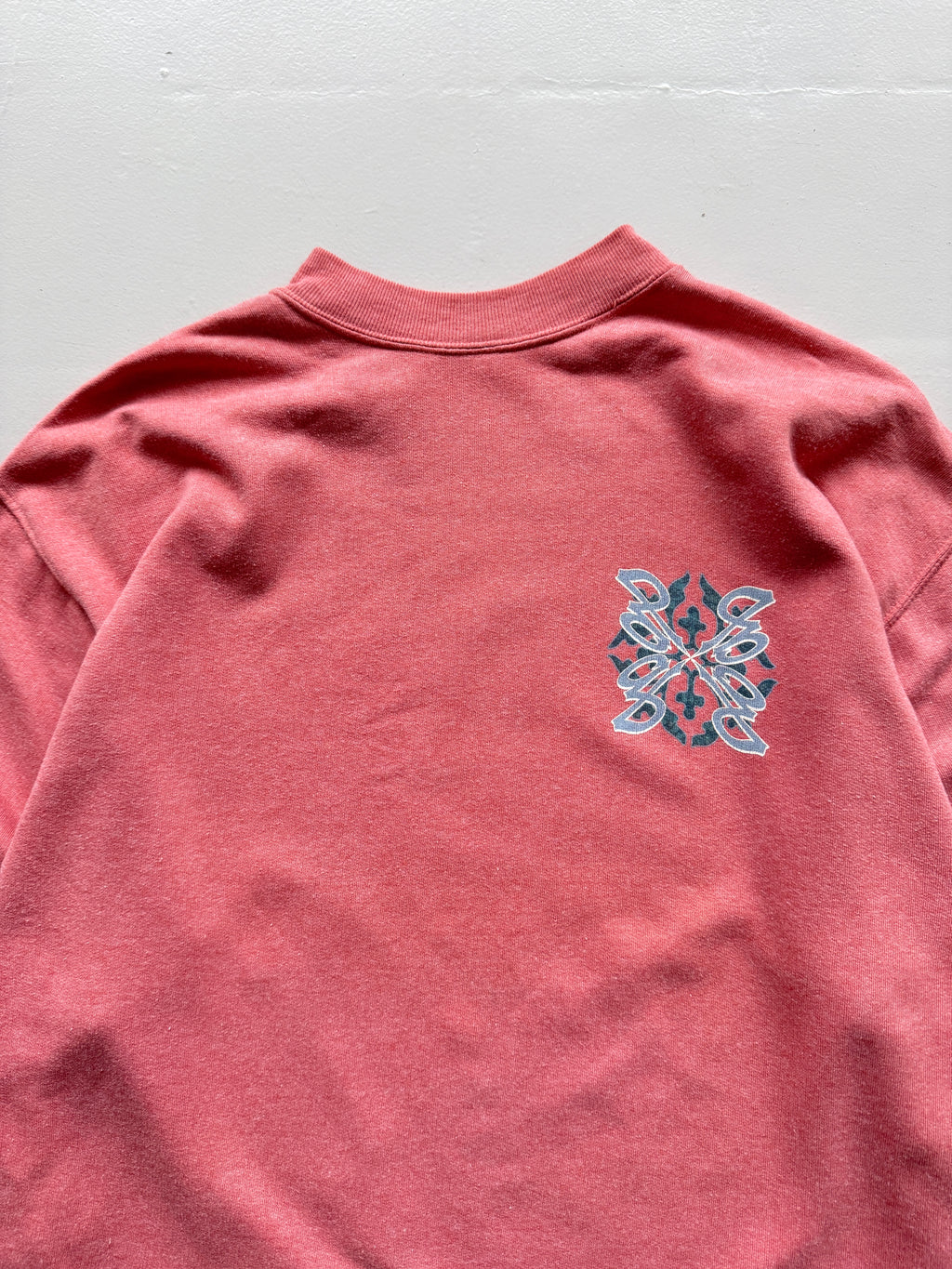 Pink American Bandana 90's Vintage Surfer Graphic Sweatshirt Jumper - Medium