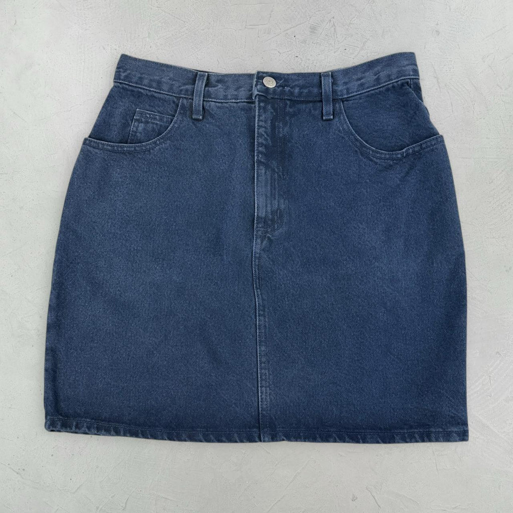 Guess Denim Over-dyed Vintage Skirt - W29 L18 Small