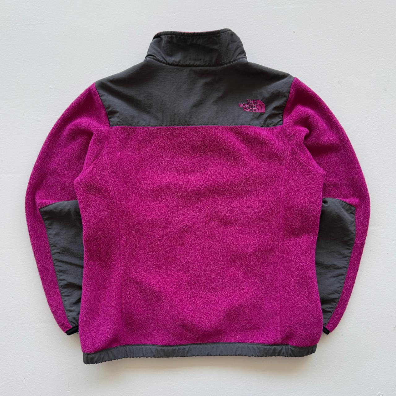 Pink North Face 00's Y2K TNF Zip-Up Fleece - Womens Medium