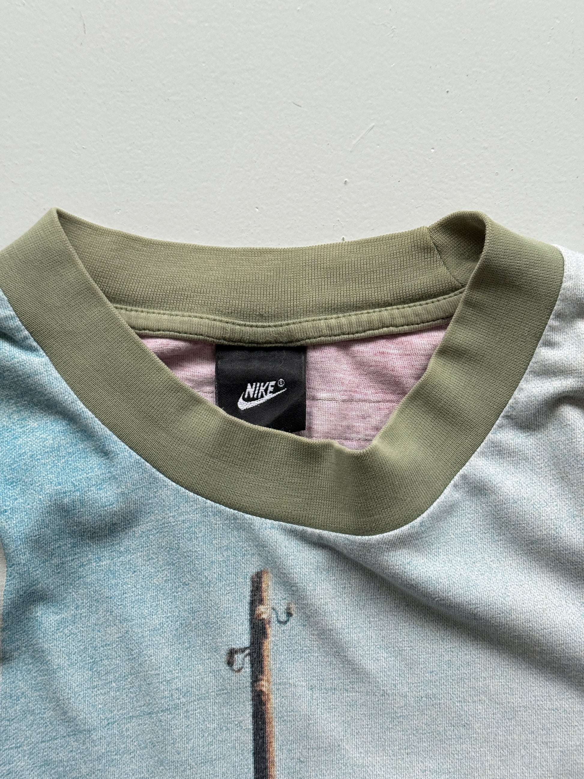 Rare Nike Dunk Yard Daze 90's Vintage Basketball Long Sleeve - XL