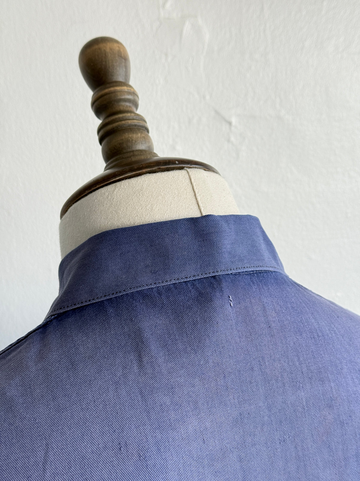 Blue French 1950s/60s Vintage Workwear Chore Jacket CH500 - XS