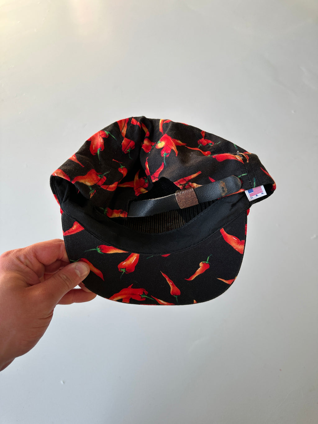 Elizabeth Stampede Chilli Print 90's Vintage Trucker Cap