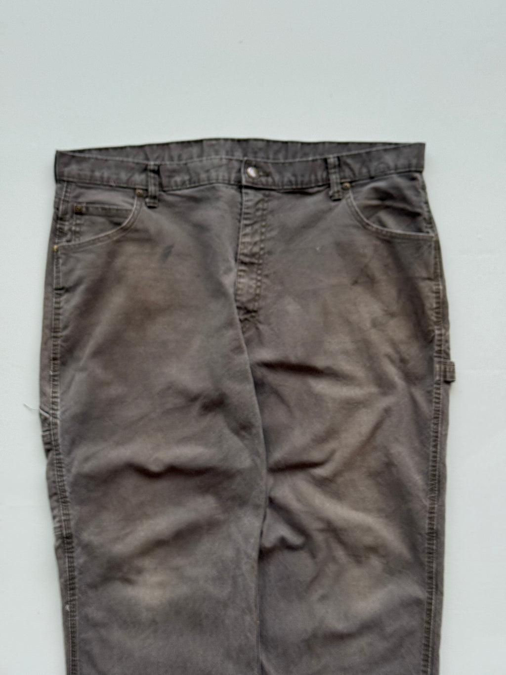 Brown Dickies 00's Vintage Carpenter Workwear Trousers - W38 x L29