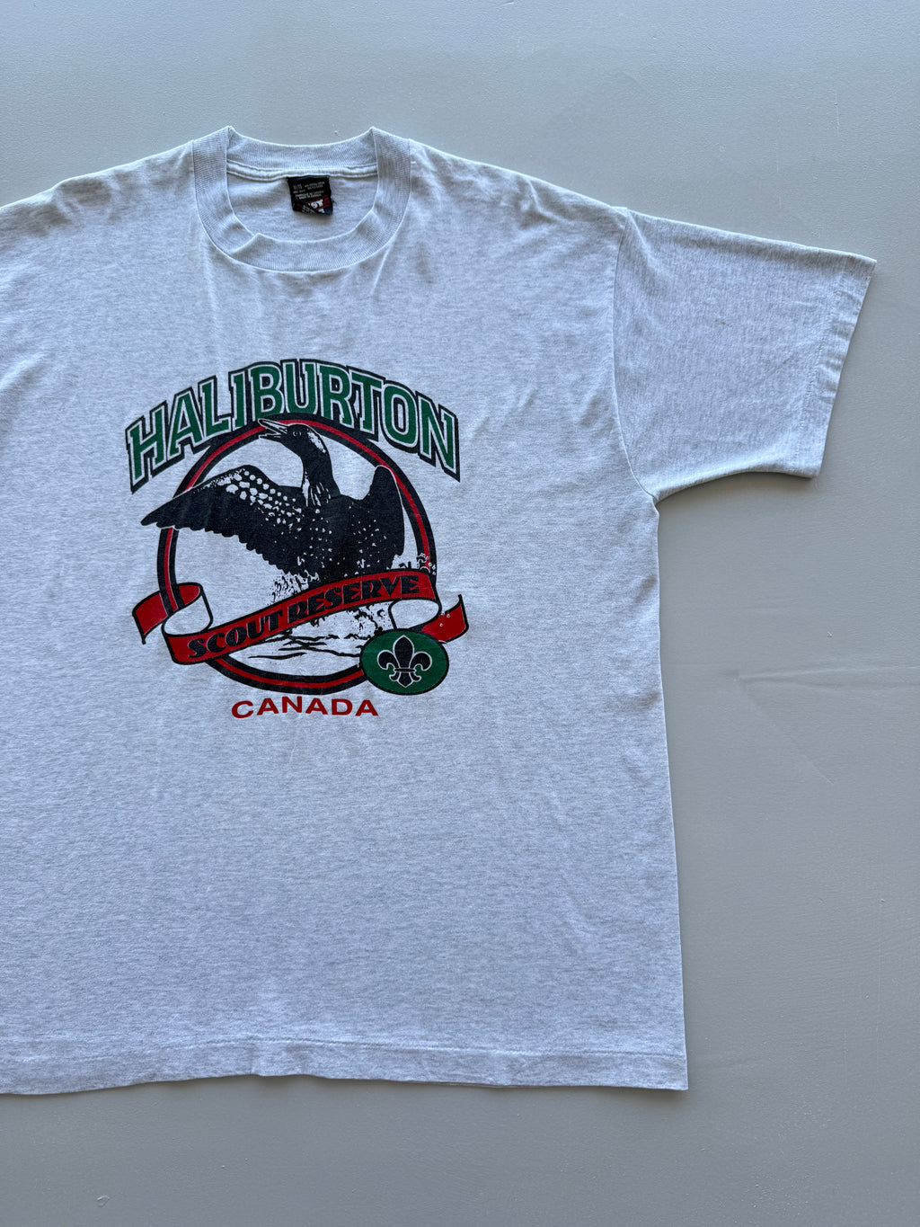 Taurus Haliburton Scout Reserve Canada 90s Vintage Single Stitch T-Shirt - XL