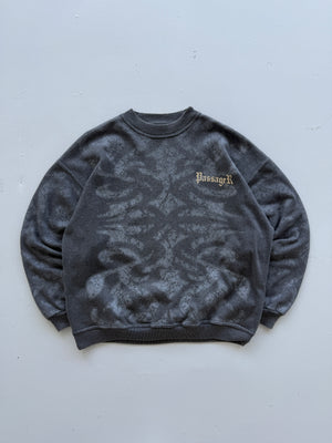 Passenger Surf Tribal Graphic Y2K Vintage Sweatshirt - Medium