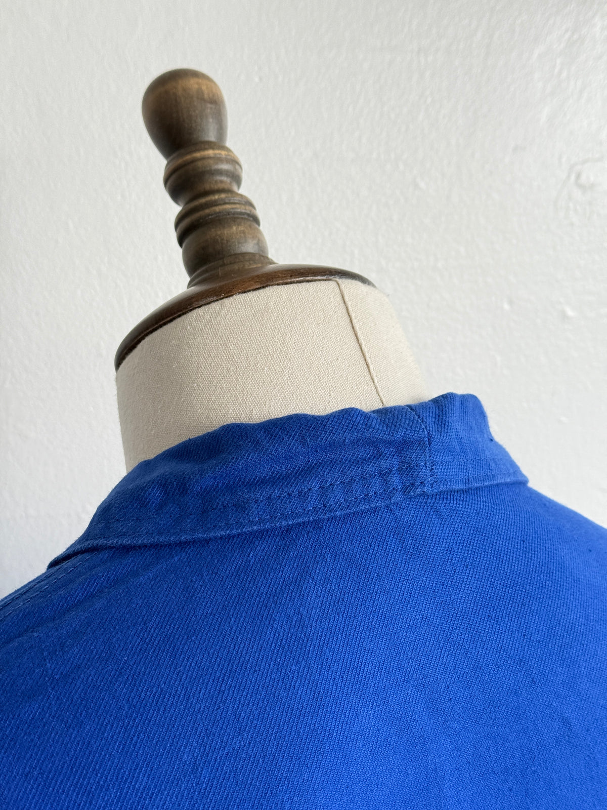Ultramarine Blue French 70's Vintage Workwear Chore Jacket CH539 - XL