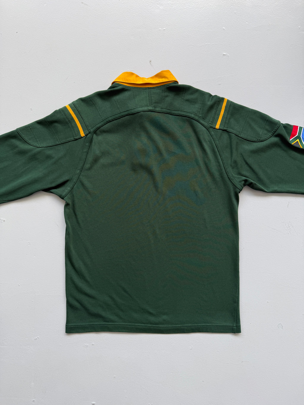 Nike SA Rugby Springboks Vintage Long Sleeve Rugby Polo - Small