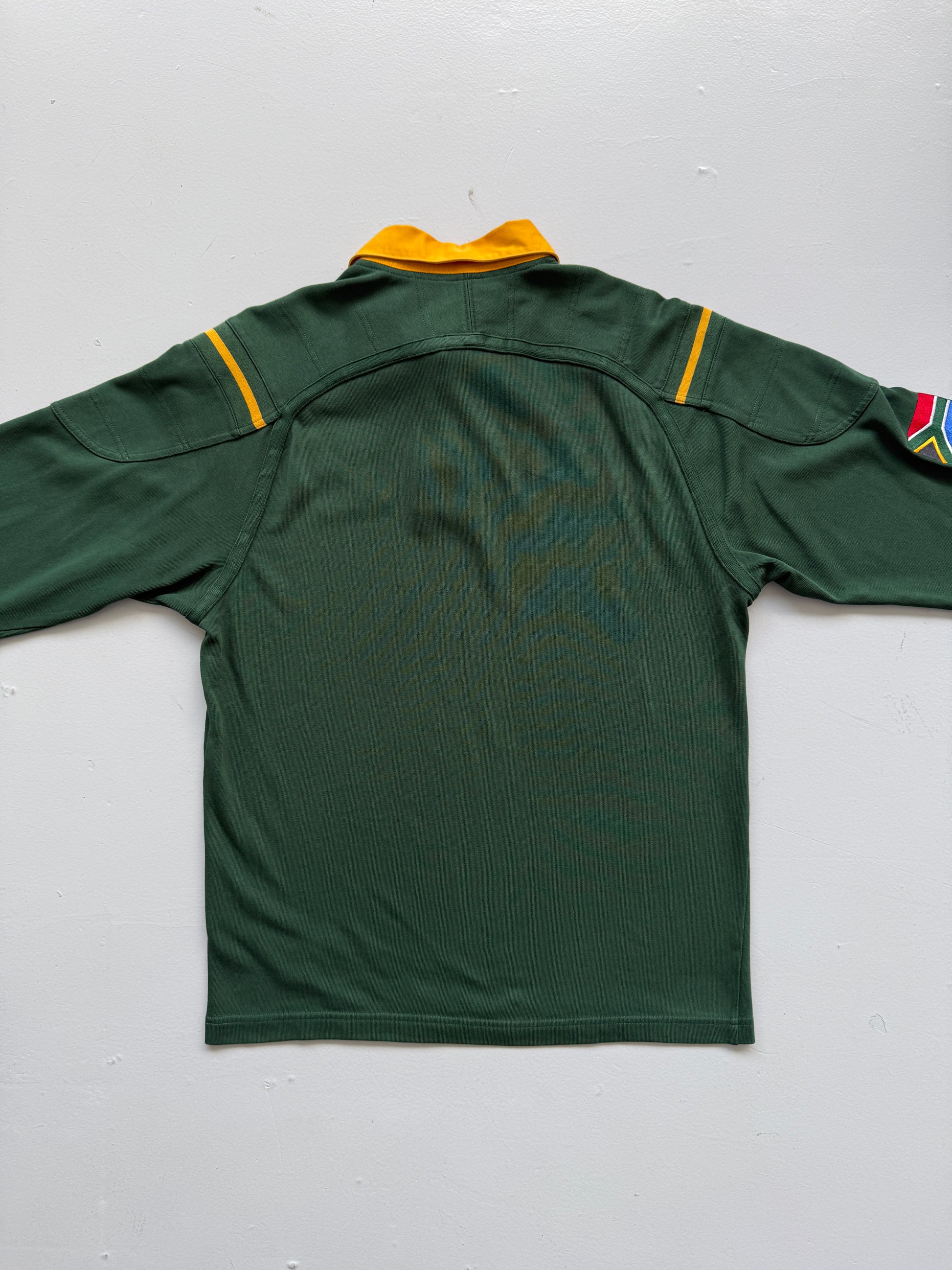 Nike SA Rugby Springboks Vintage Long Sleeve Rugby Polo - Small