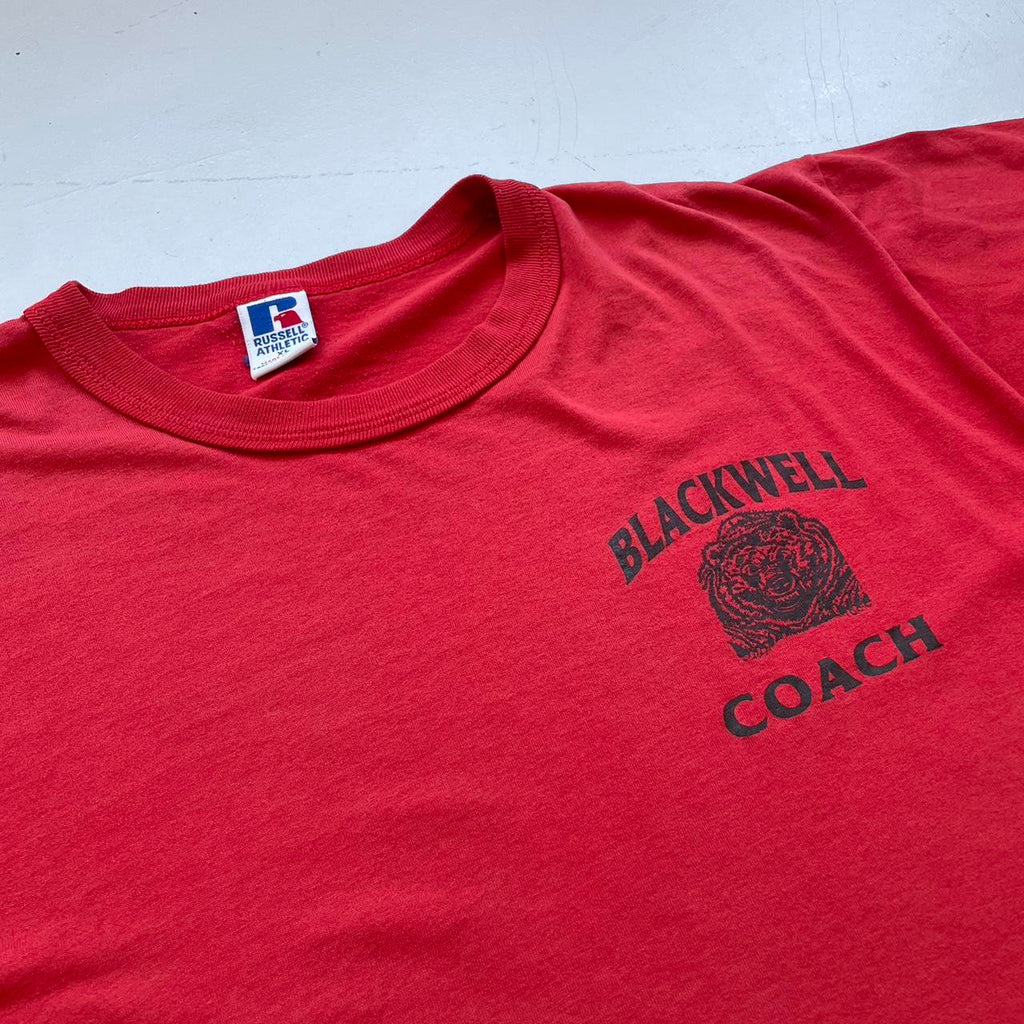 Red Blackwell Coach 80s/90s Americana Vintage T-shirt - XL