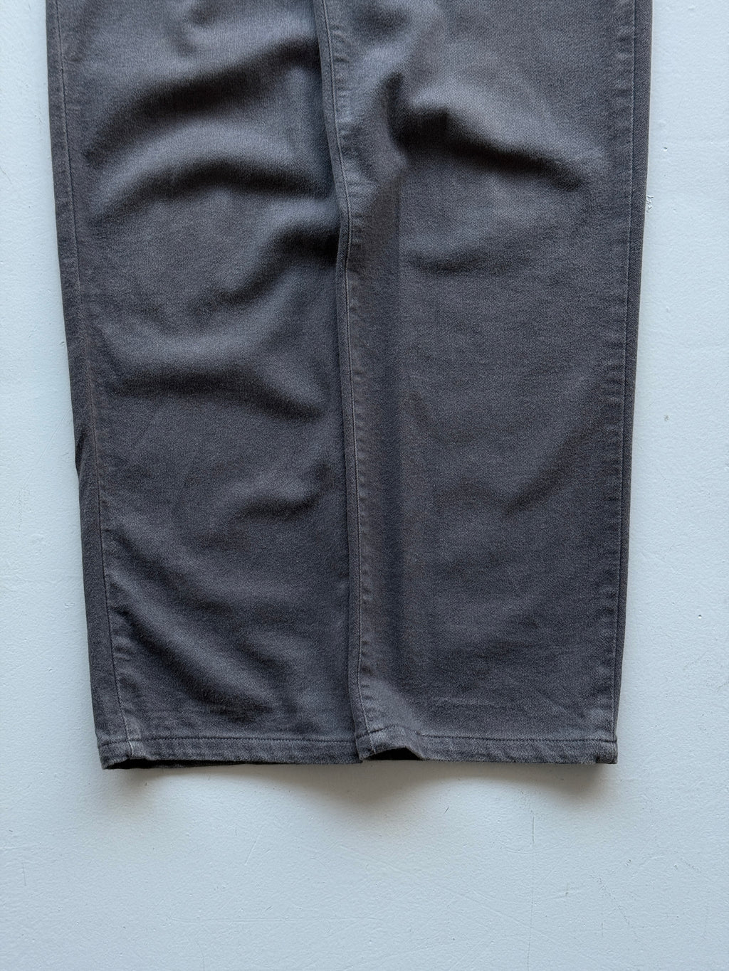 Grey Versace 90's Straight Leg Vintage Jeans - 28” x 32”