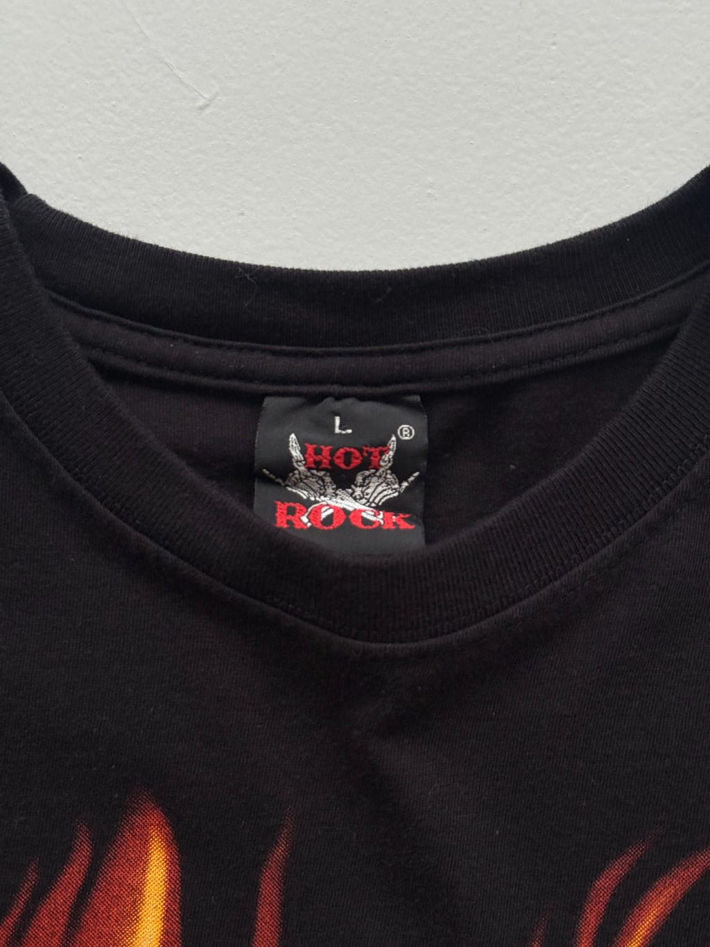 AC/DC Shot Down In Flames Hot Rock Vintage Graphic Band T-Shirt - Large