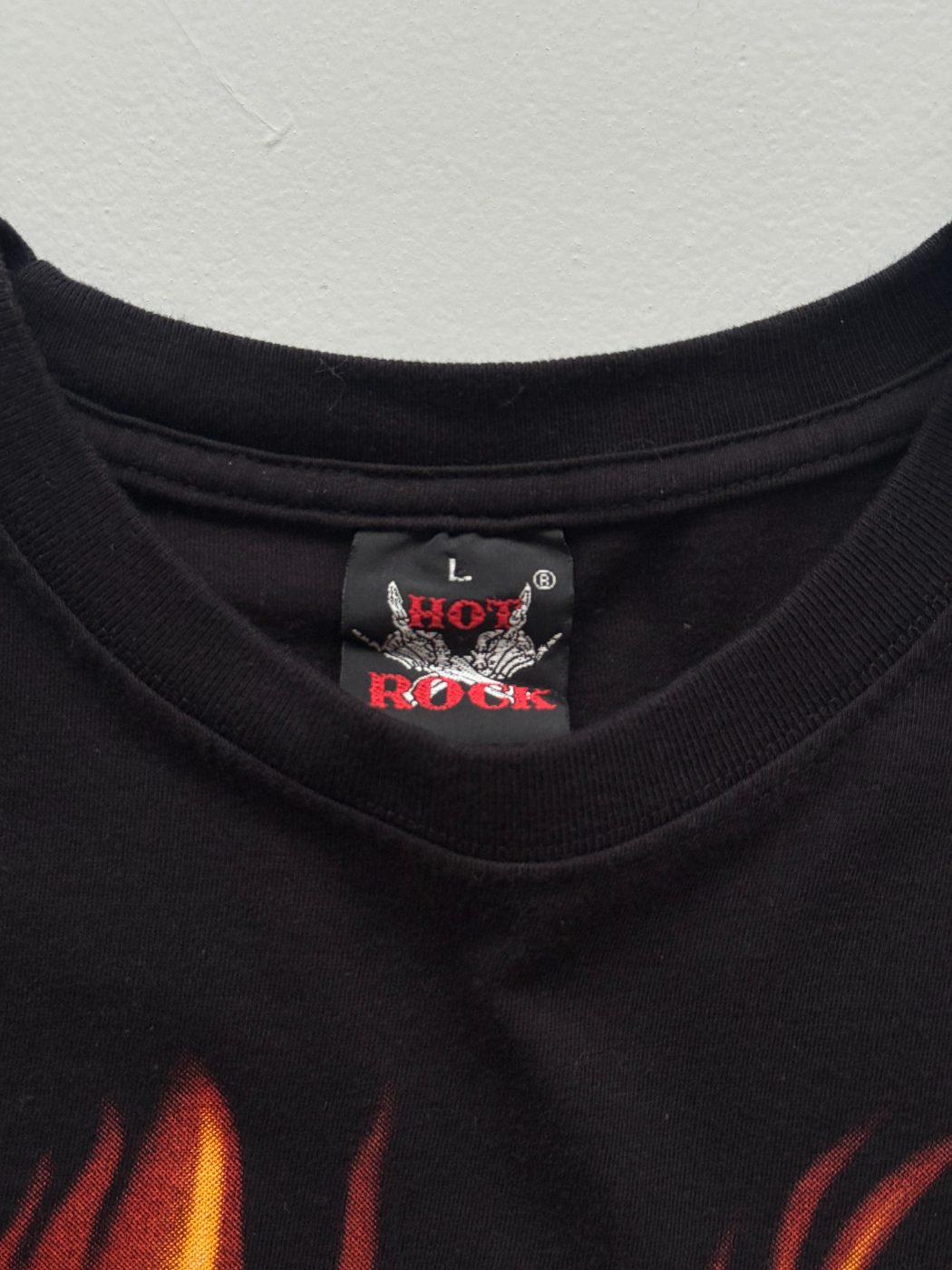 AC/DC Shot Down In Flames Hot Rock Vintage Graphic Band T-Shirt - Large