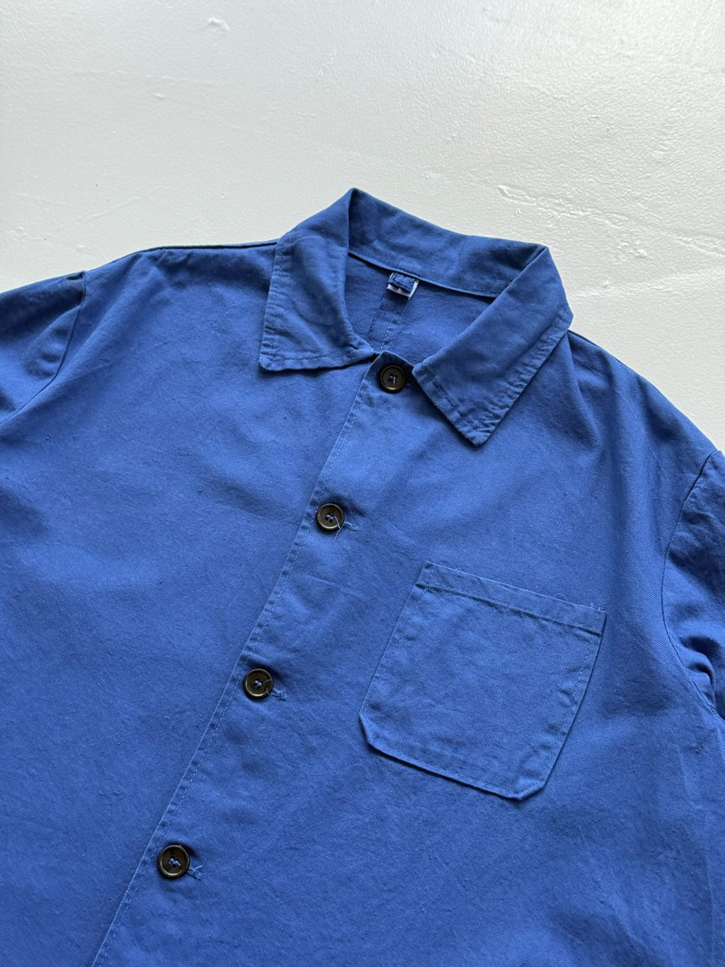 Navy Blue Vintage French Blue 90s Chore Jacket CH182 - Medium
