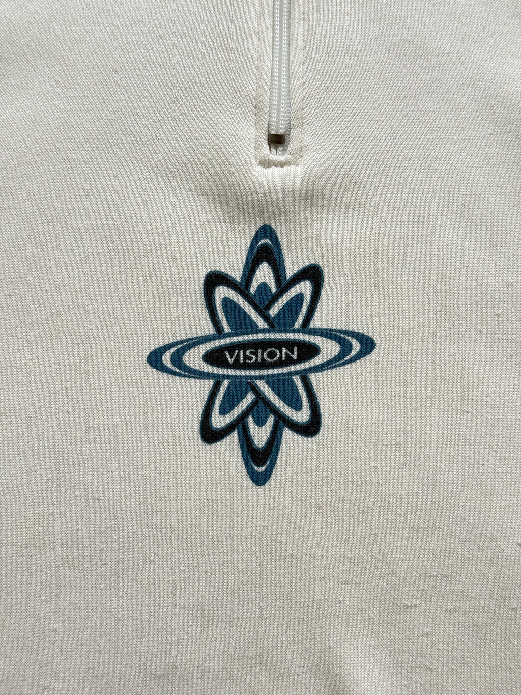 Vision Surf 90's Vintage Quarter Zip Hoodie - Small