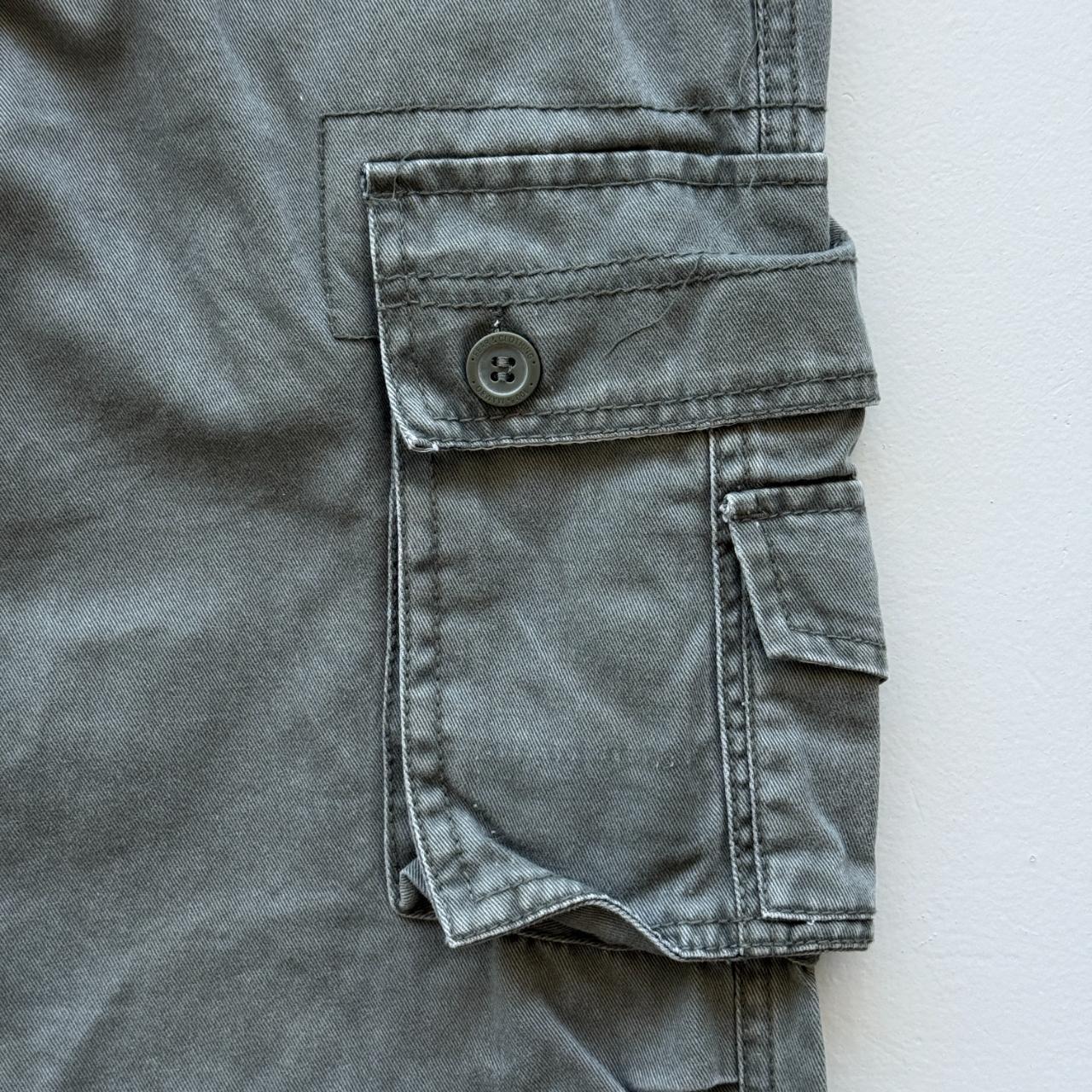 Vintage 90s Mambo Surfwear Cargo Green Pants - 32” x 31”