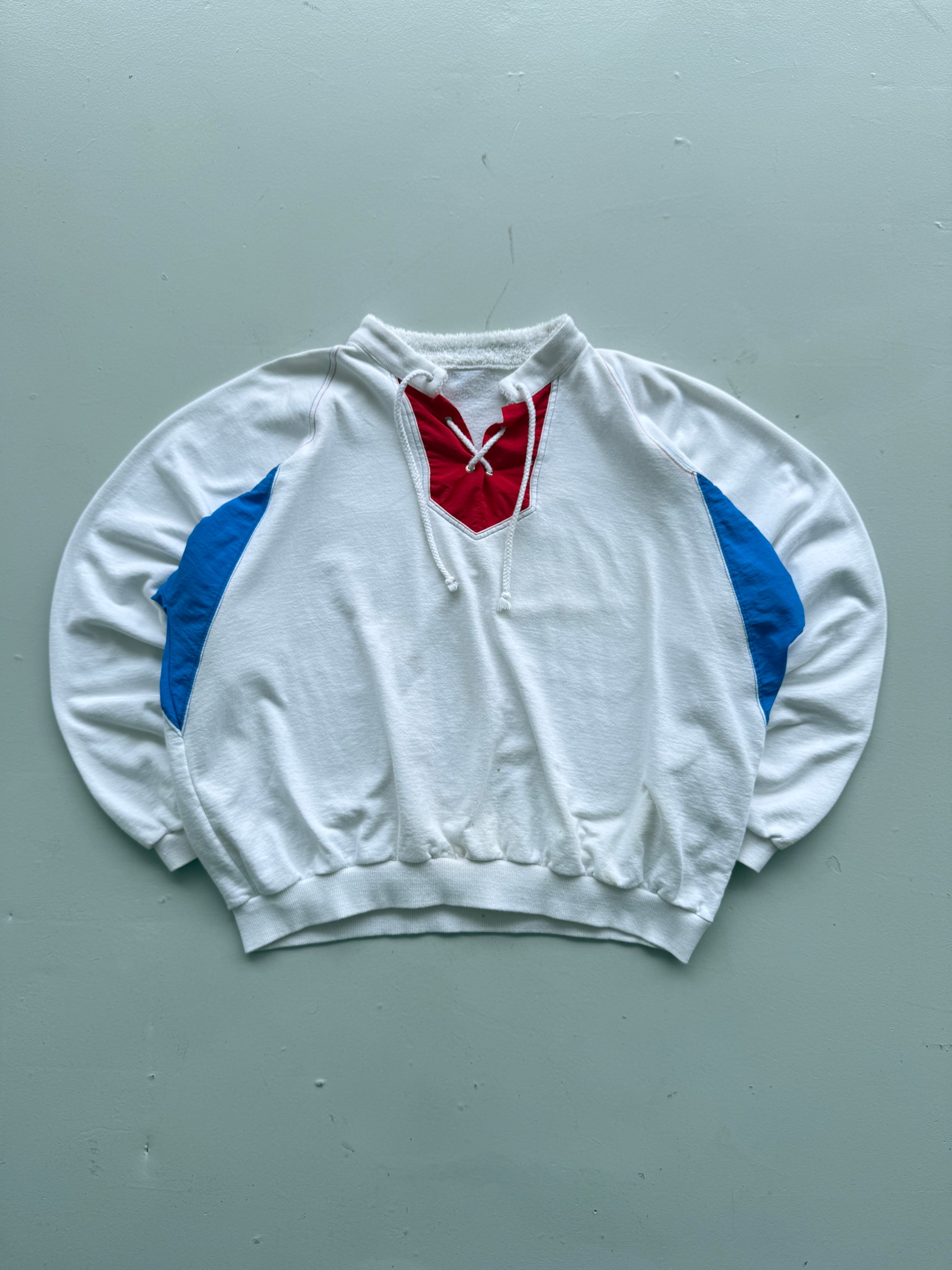 French Objectif Admiral's Cup 87 Vintage Sailing Sweatshirt - Medium/Large