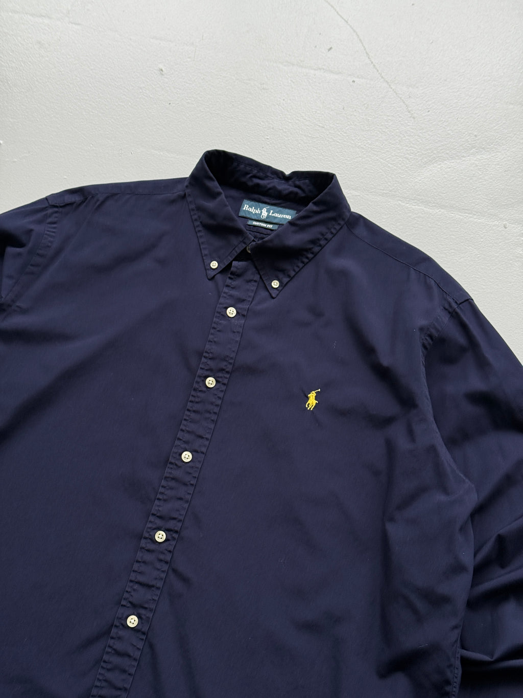 Ralph Lauren Custom Fit Vintage Oxford Button-Down Shirt - XL