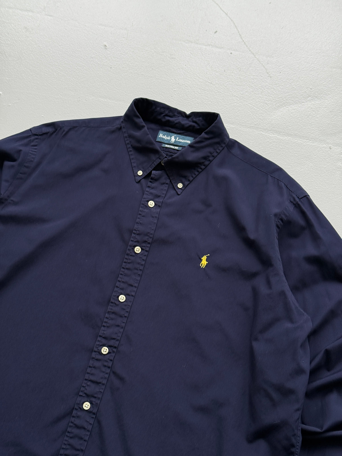Ralph Lauren Custom Fit Vintage Oxford Button-Down Shirt - XL