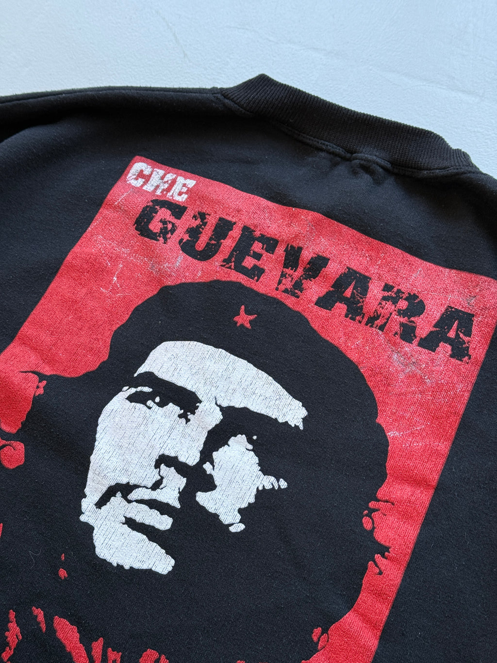 Black Che Guevara 90's Vintage Graphic Sweatshirt Jumper - XL