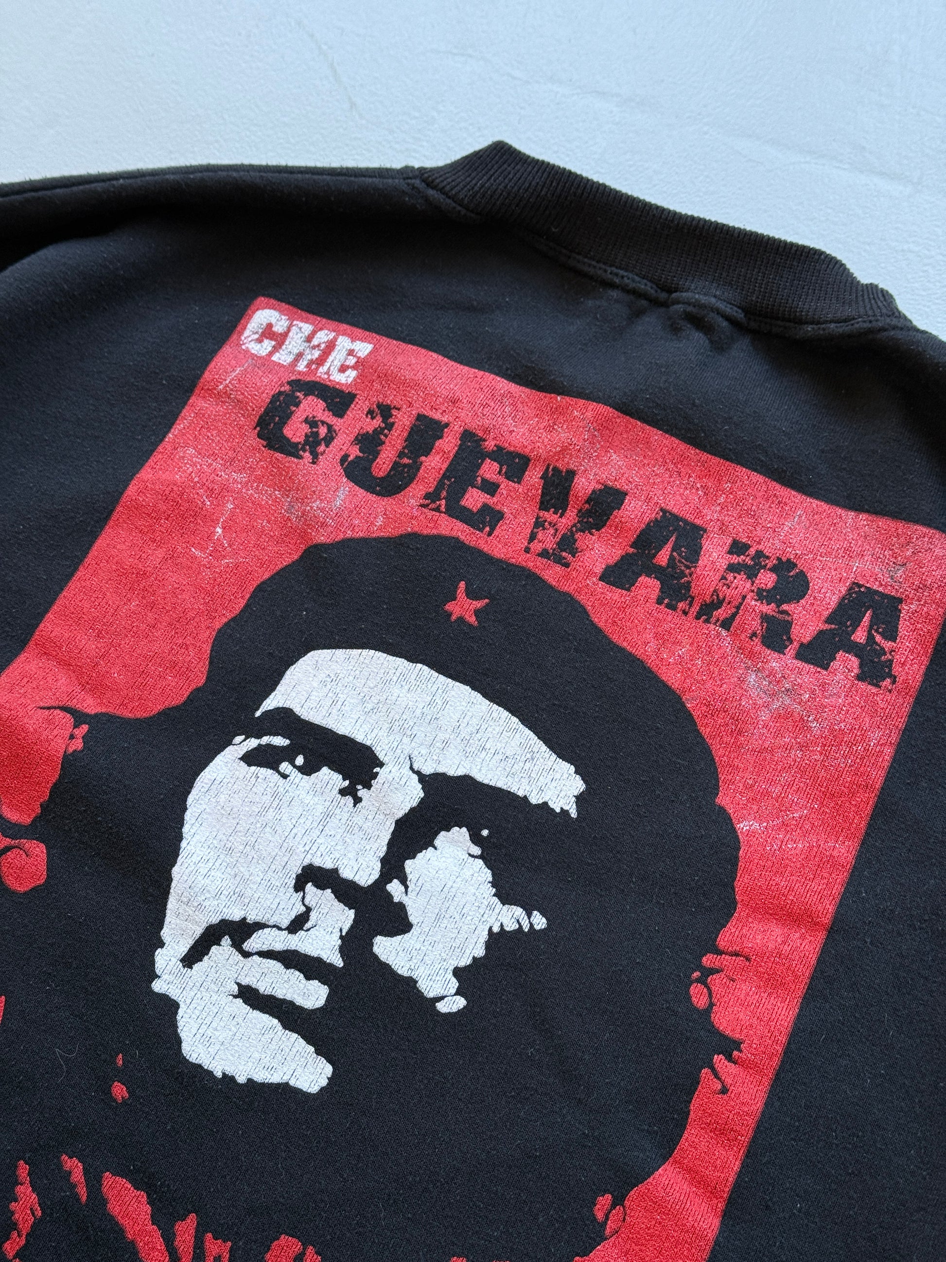 Black Che Guevara 90's Vintage Graphic Sweatshirt Jumper - XL
