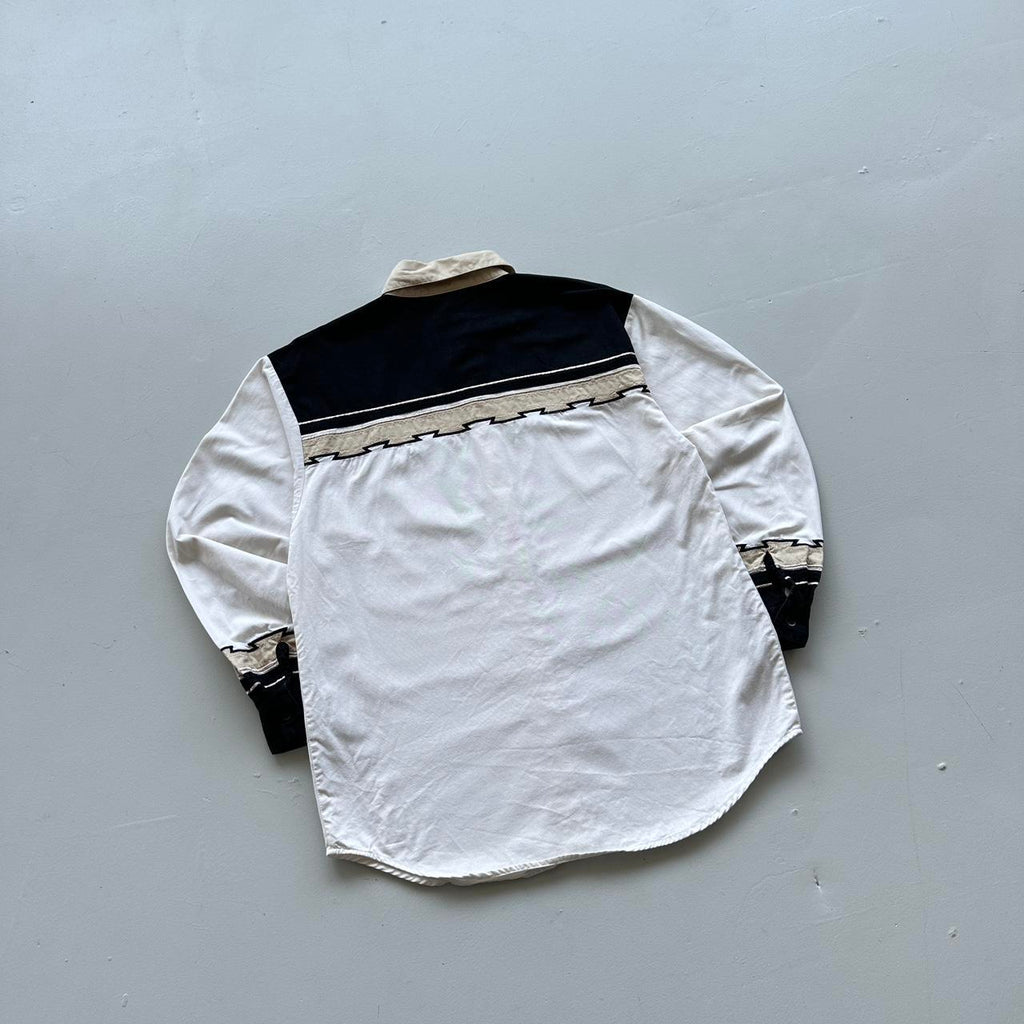 Womens Western Cowboy 90s Vintage Shirt - Medium