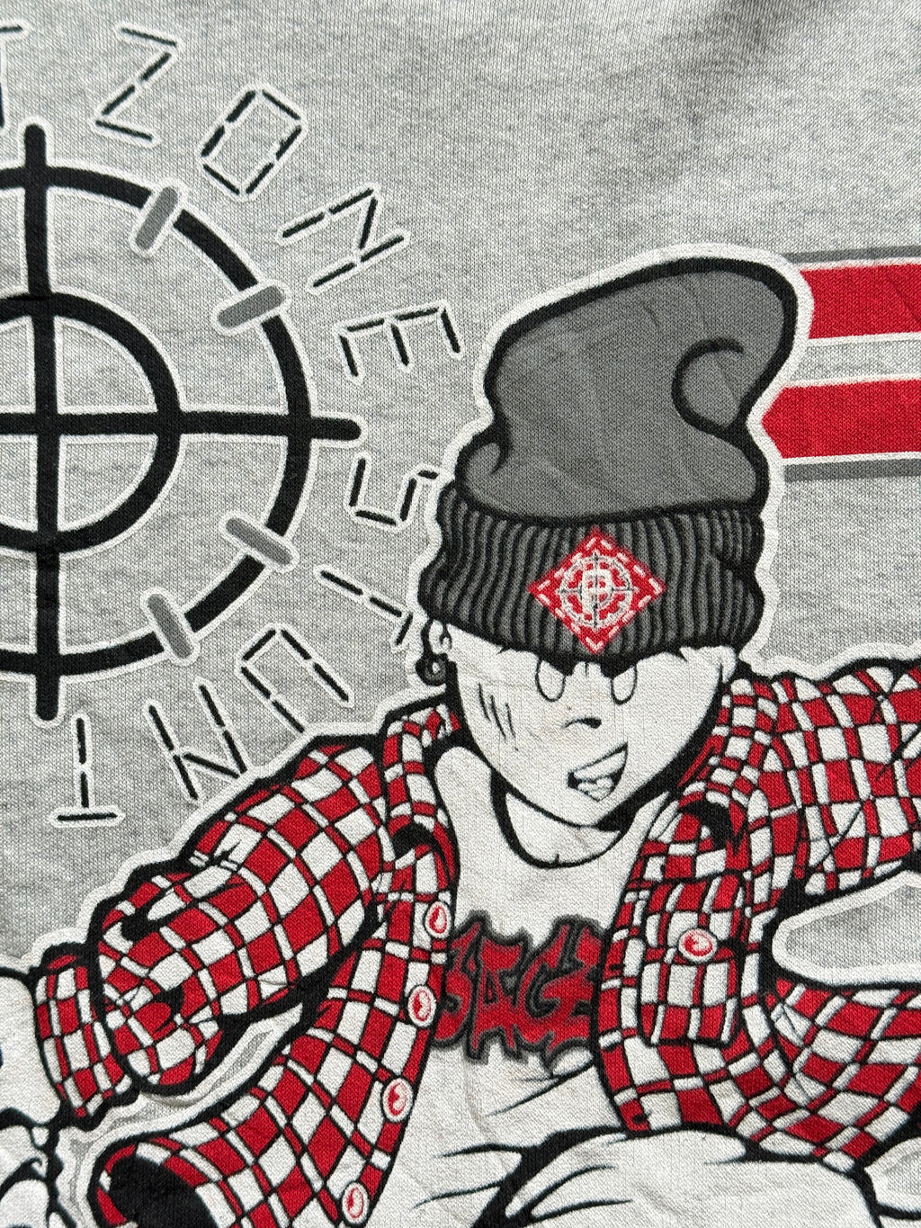 Grey Planet Magma 90's Vintage Graphic Sweatshirt Jumper - Small