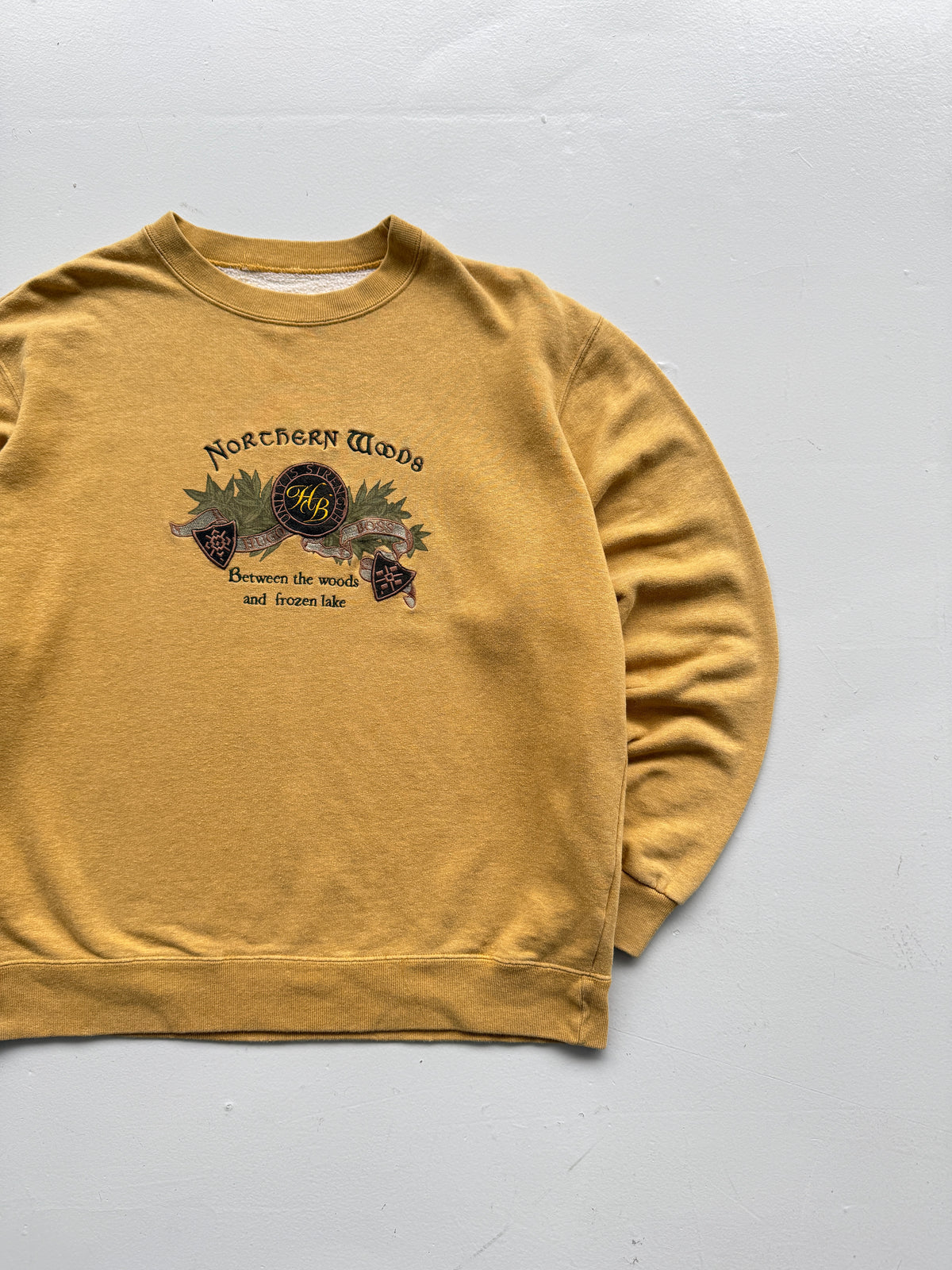 Hugo Boss Northern Woods 90's Vintage Sweatshirt - Medium