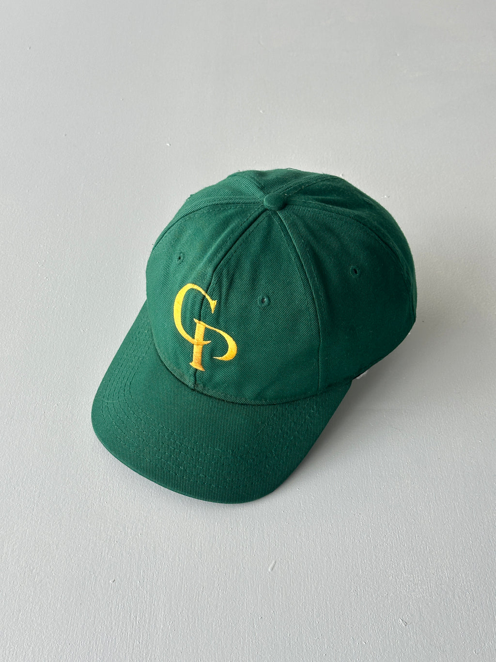 Green CP Monogram 90's Vintage SnapBack Trucker Cap