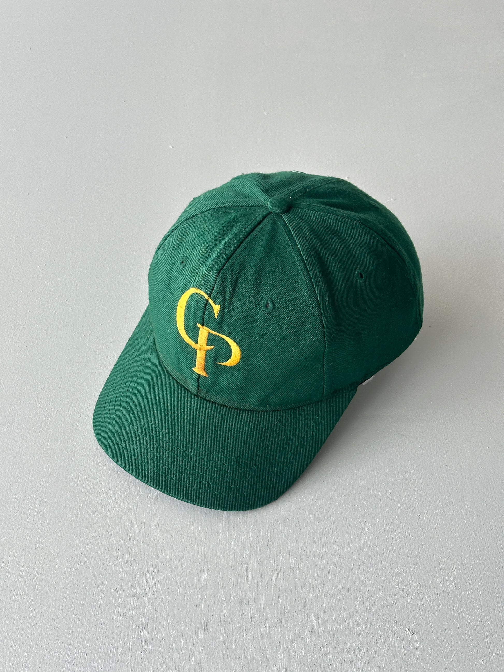 Green CP Monogram 90's Vintage SnapBack Trucker Cap