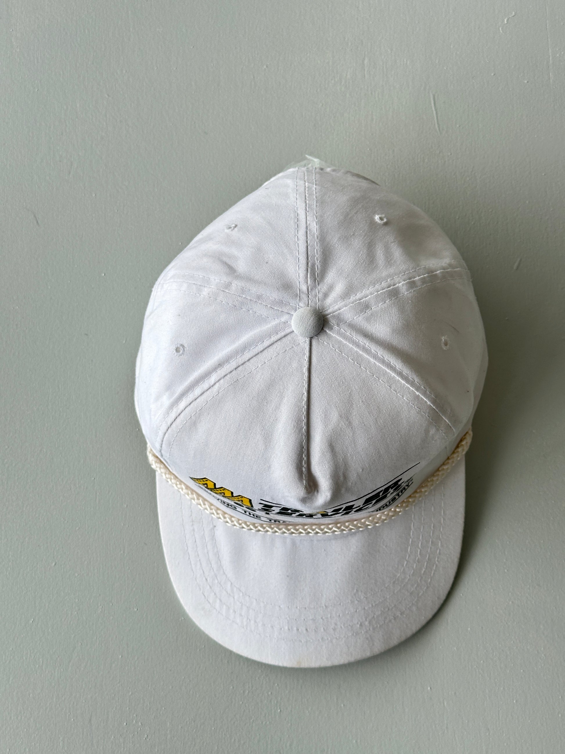 White AAA Trailer Services 90's Vintage SnapBack Trucker Cap
