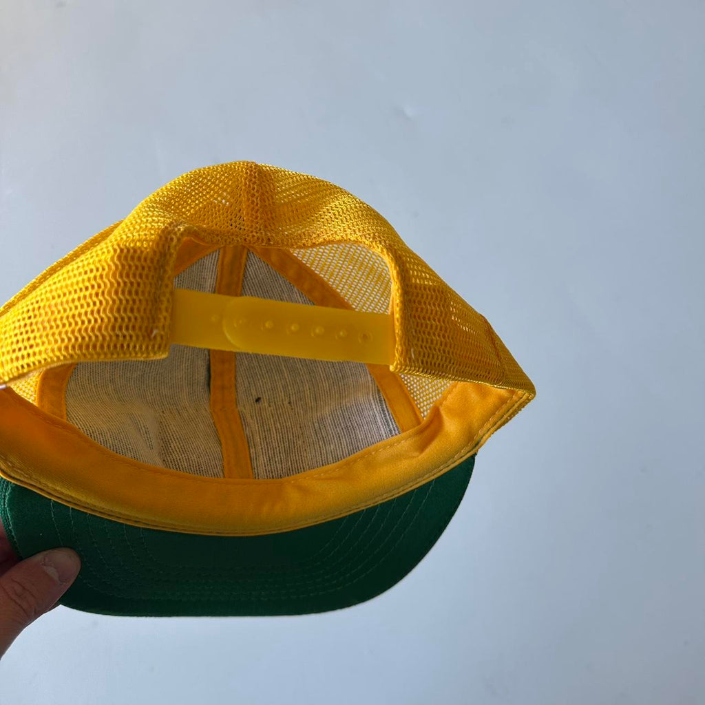 Green Yellow Uniroyal Vintage SnapBack Trucker Cap