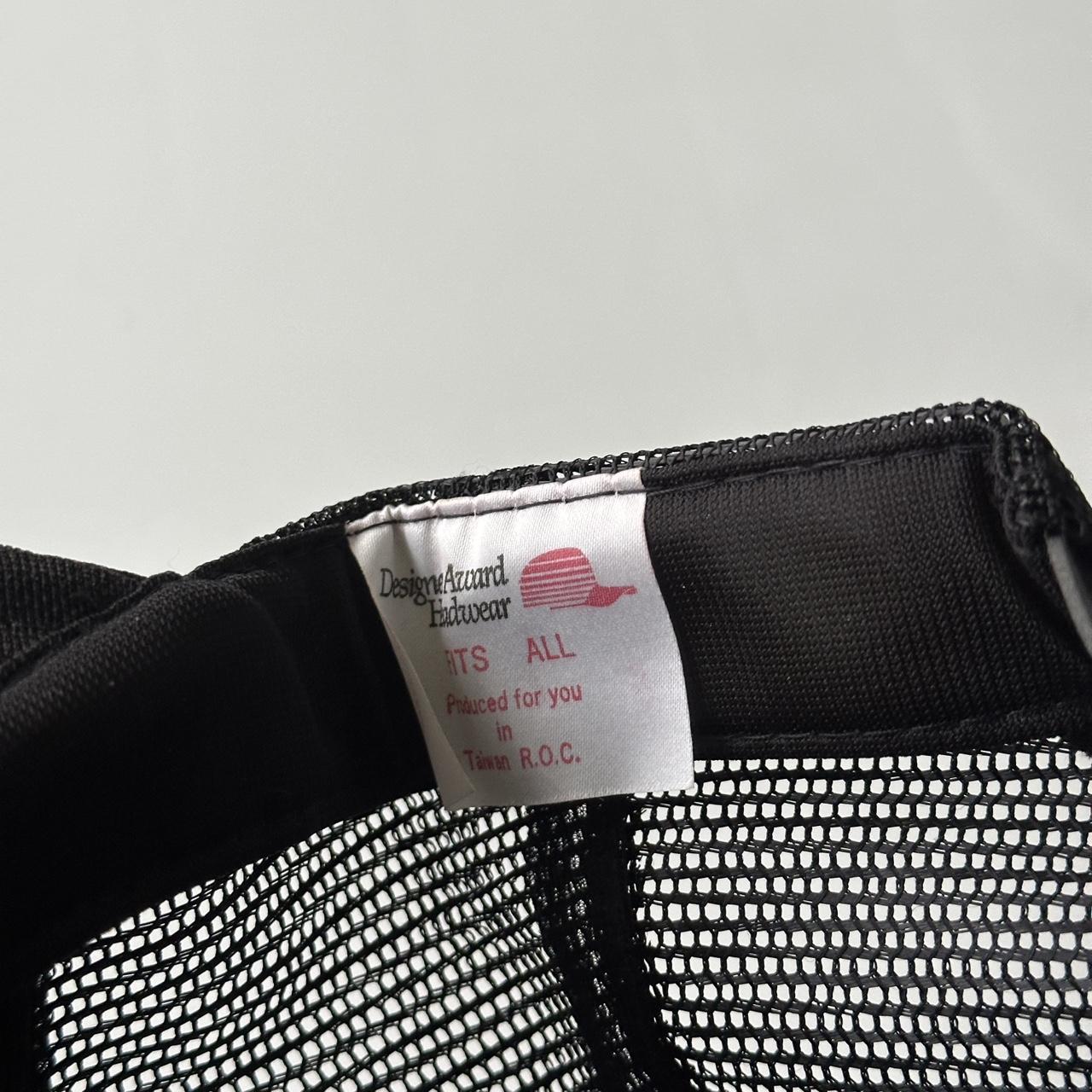 Black Night Train Express Vintage Foam and Mesh SnapBack Trucker Cap