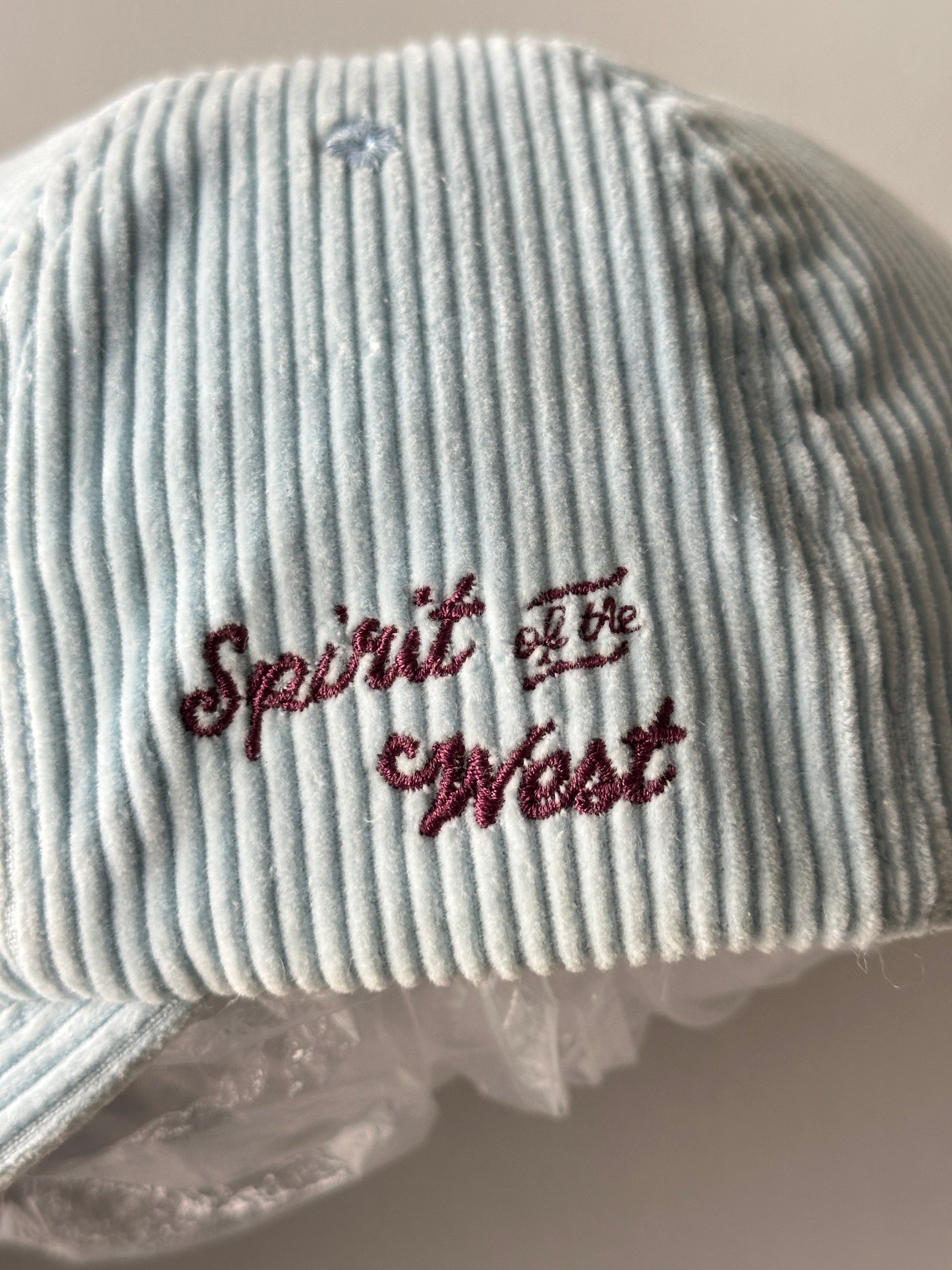 Light Blue Sendero Provisions Co. Spirit of the West Vintage SnapBack Trucker Ca