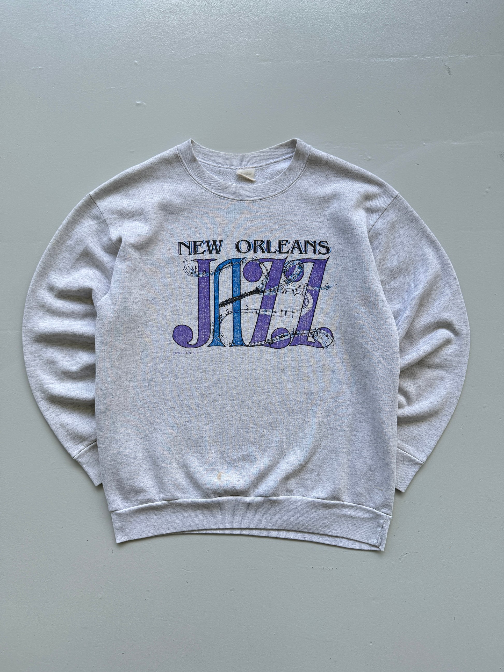 New Orleans Jazz American Vintage  90's Vintage Sweatshirt - Medium