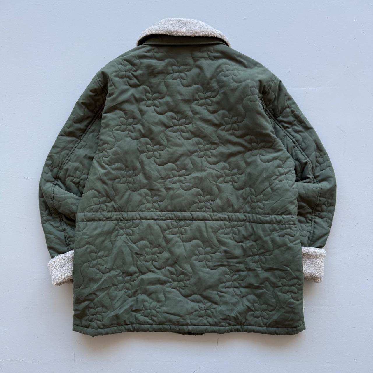 Green Northern Reflections 00’s Vintage Quilted Puffer - Large