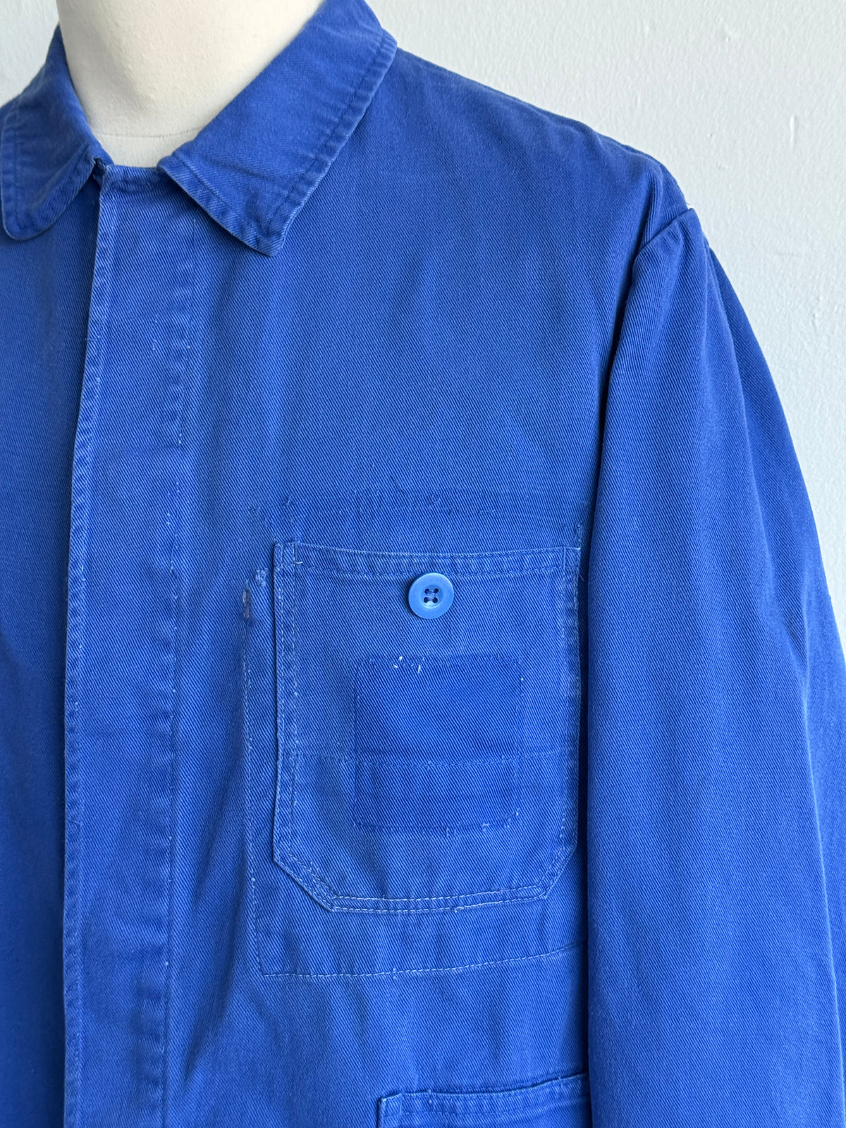 Blue Vintage 80's/90's Workwear Chore Jacket CH458 - Medium