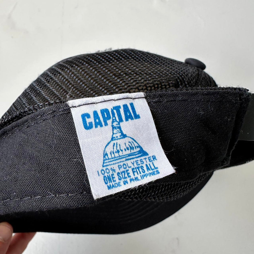 Black Cal-Val Tools Mesh Trucker SnapBack Cap
