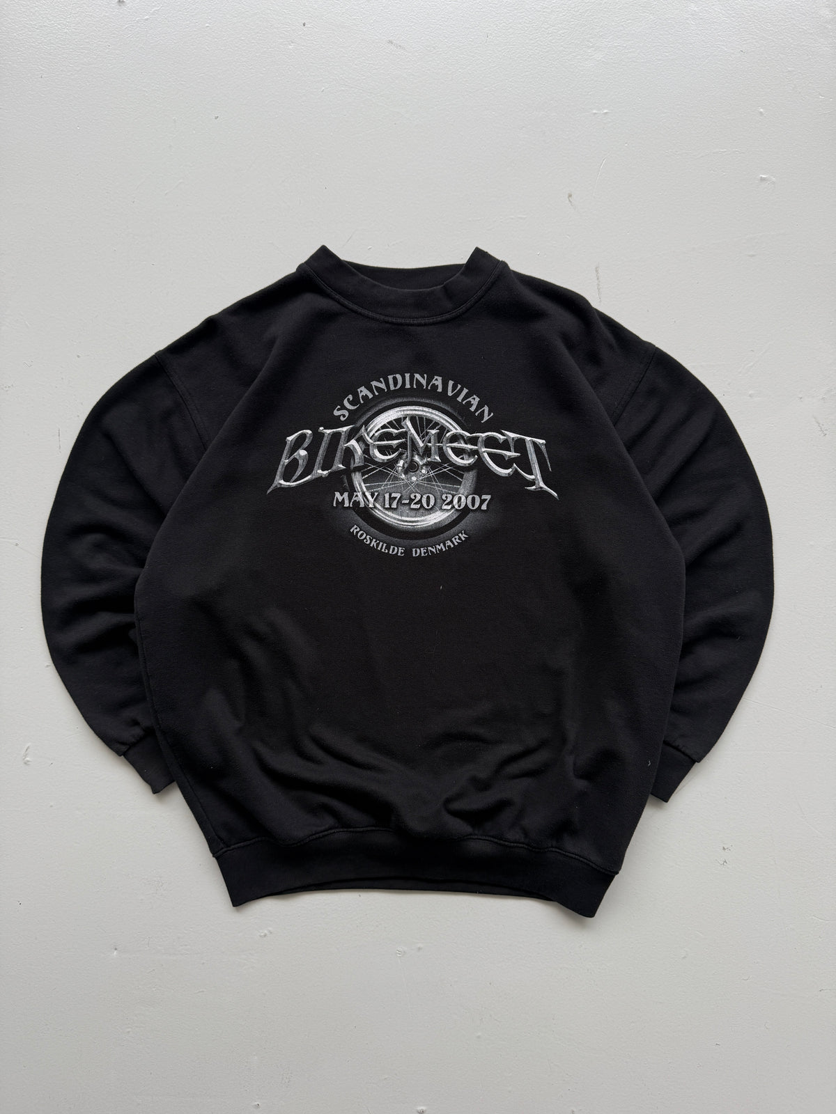 Scandinavian Bike Meet 2007 Tuborg Crew Vintage Sweatshirt