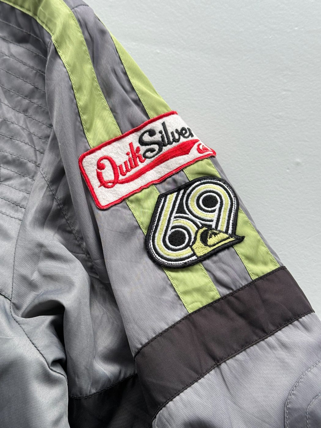 Quiksilver Motorsport Y2K Vintage Racing Jacket - Medium
