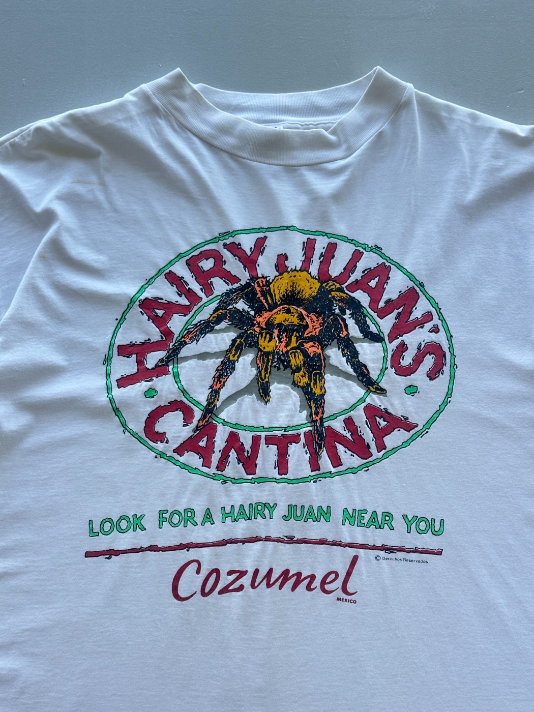 Viva Pancho Hairy Juan's Cantina Cozumel 90's Vintage Single Stitch T-Shirt - Me