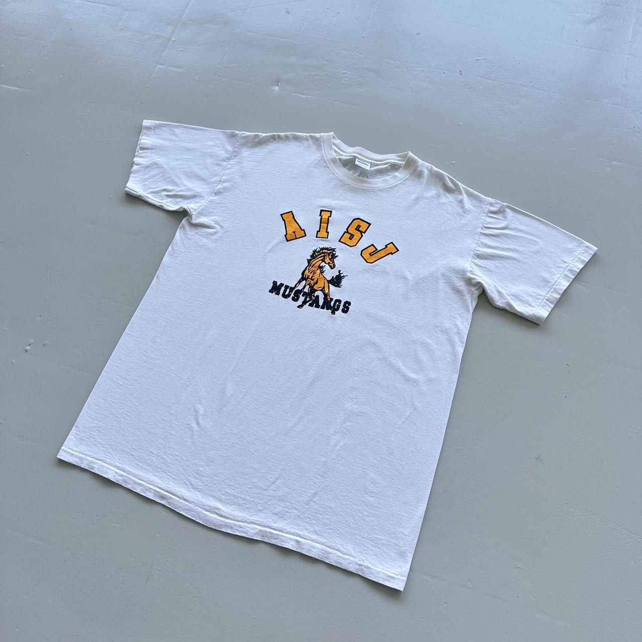 White Mustangs Vintage 90s Tour T-shirt - 2XL