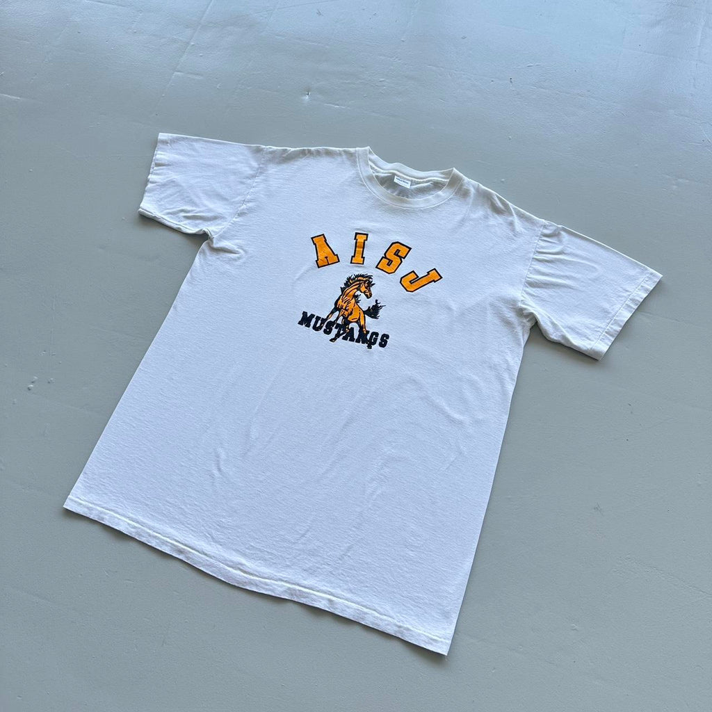 White Mustangs Vintage 90s Tour T-shirt - 2XL