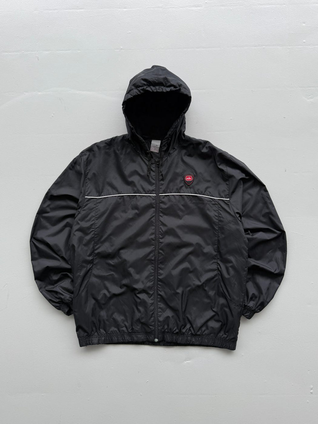 Nike Shield Badge Vintage Hooded Track Jacket - XL