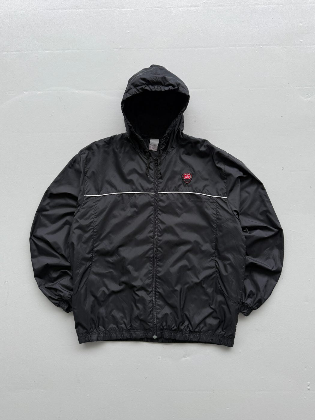 Nike Shield Badge Vintage Hooded Track Jacket - XL