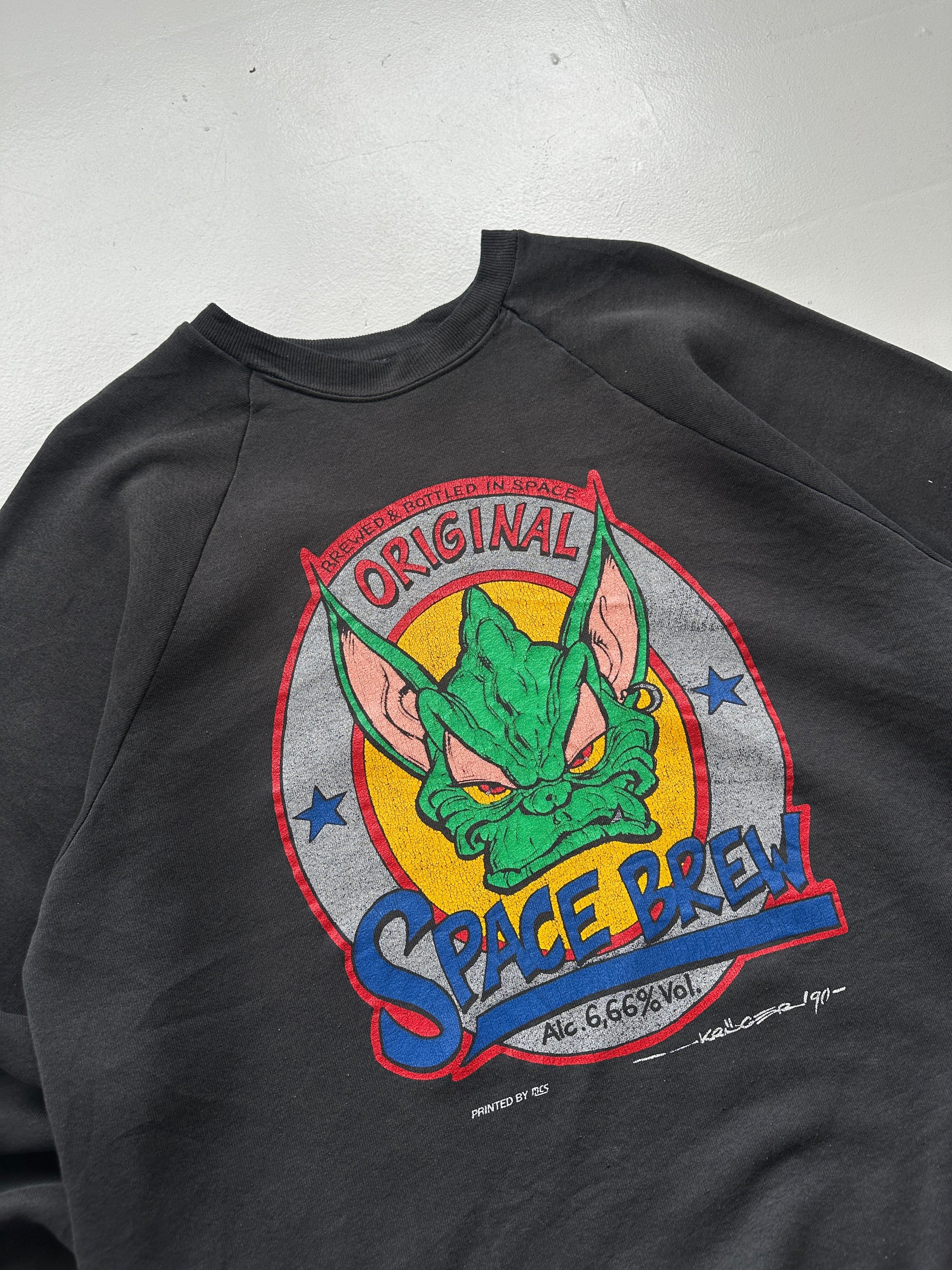 Black Rare Tankard Metal Band Vintage Sweatshirt 90's Crewneck - Large
